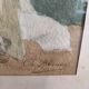 Aquarelle ancienne française, Charles Bruneau (?-1891)
