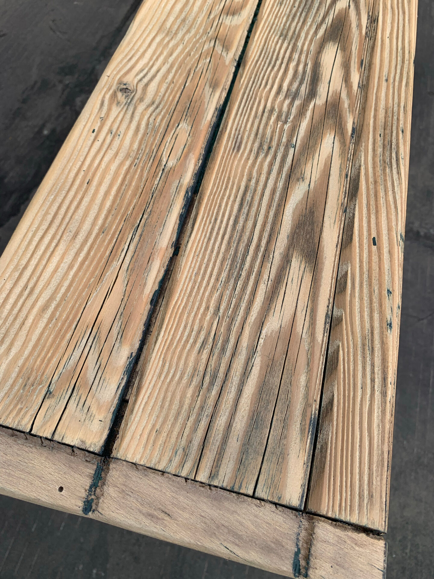 Banc en bois