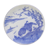 Japanese porcelain plate "crane decoration"