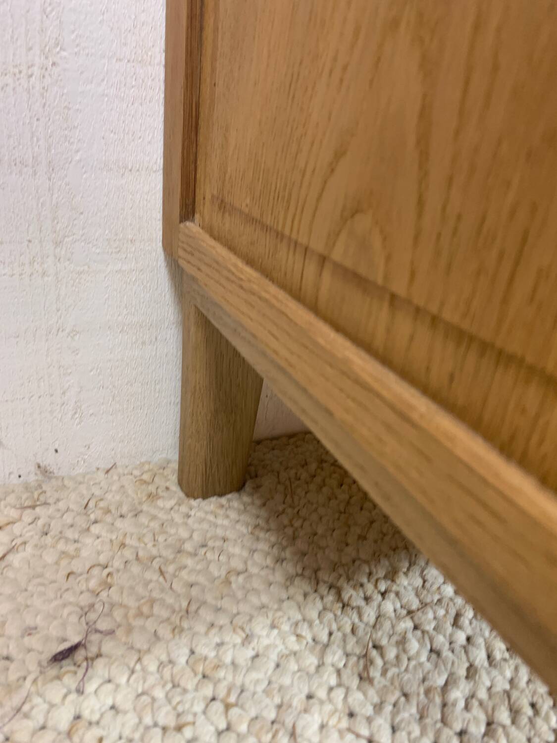 Art deco oak sideboard