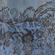 Blue Vintage Oushak Carpet sku 1922