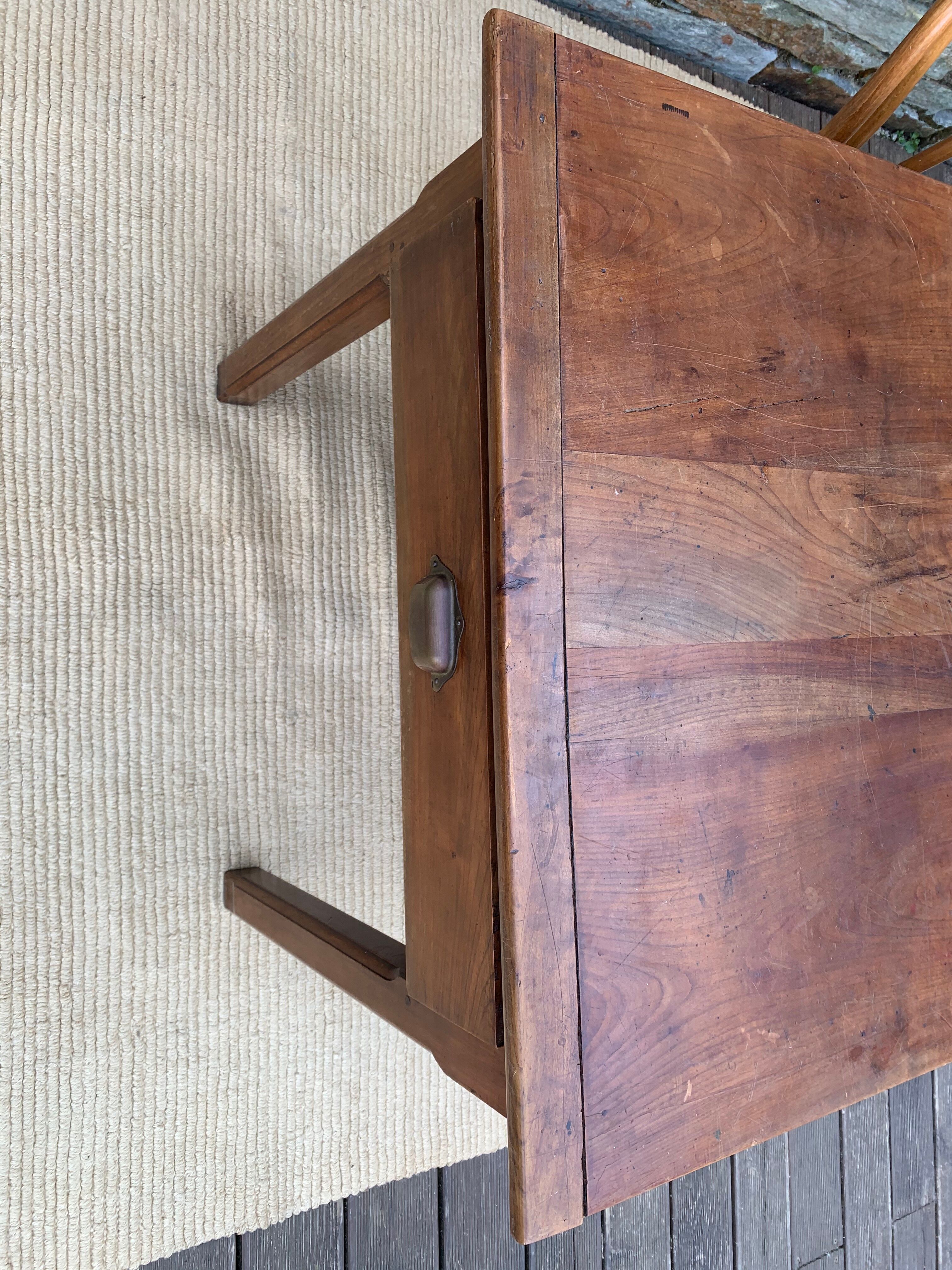 Oak farm table