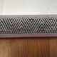 Mirror Art Deco silvered-frame wood and silver mouldings-rectangular ice years 1930 36x59cm