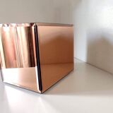 2 70s planters with amber mirror