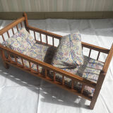 Antique doll bed