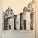 Dessin Cases Africaines