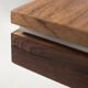 German rosewood adjustable table from e.m.ü, 1960s