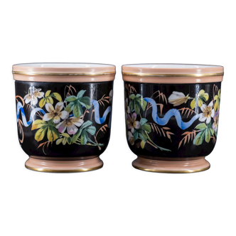 Pair of earthenware planters, early twentieth century