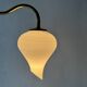 Lot of 3 old vintage opaline wall lights