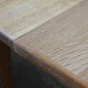 1960s vintage brutalist Danish extending oak dining table style Henning Kjærnulf