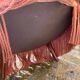 Fauteuil style crapaud en velours rose