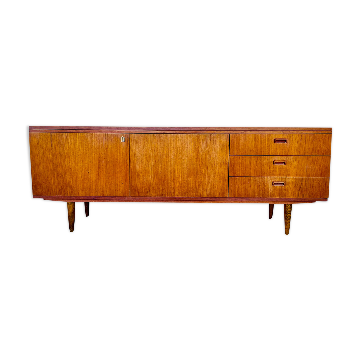 Scandinavian teak row 1960