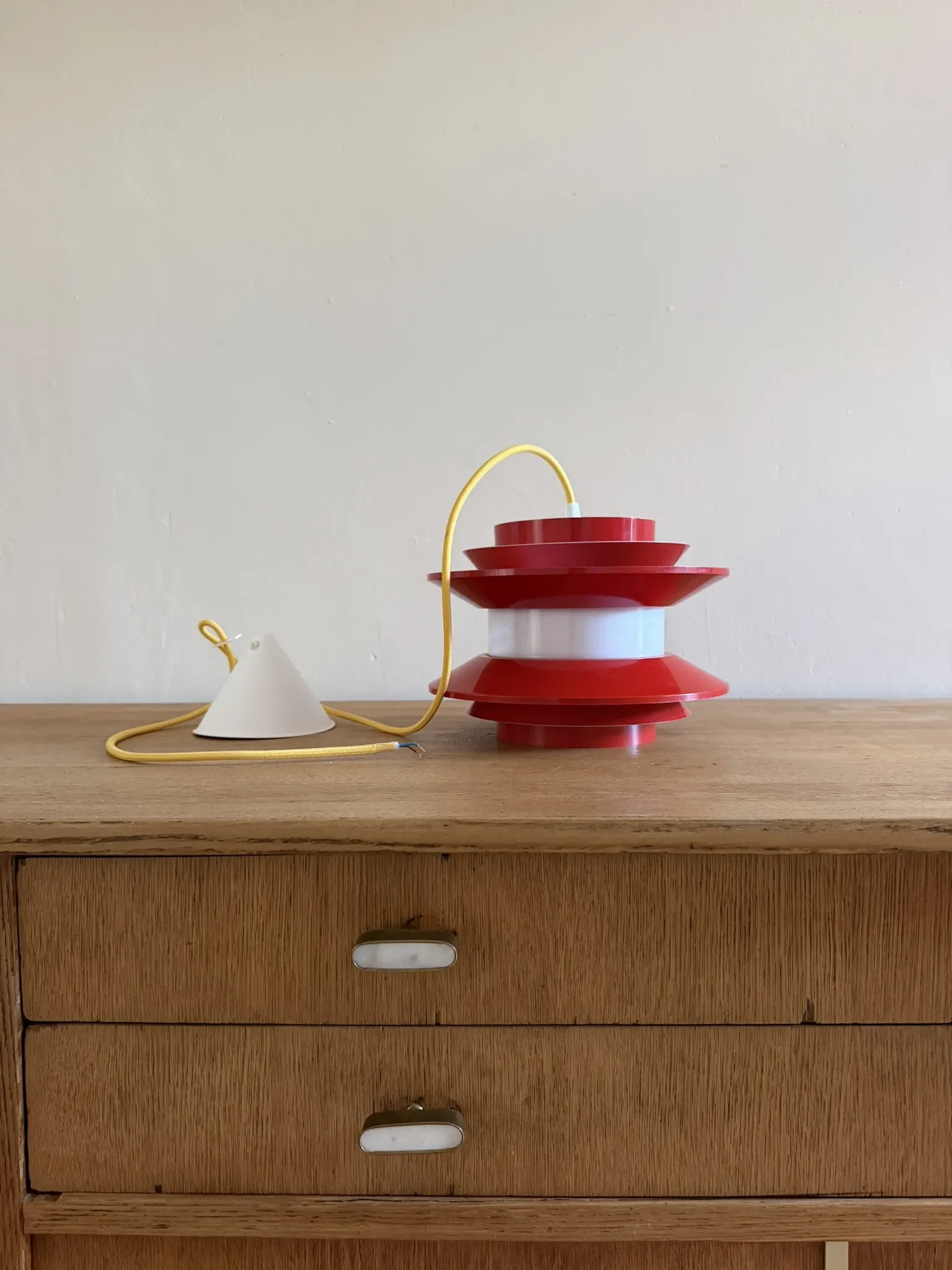 Vintage Carl Thore Trava pendant - Swedish design lamp