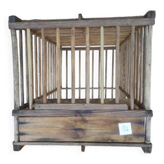 All-wood bird cage n° 14