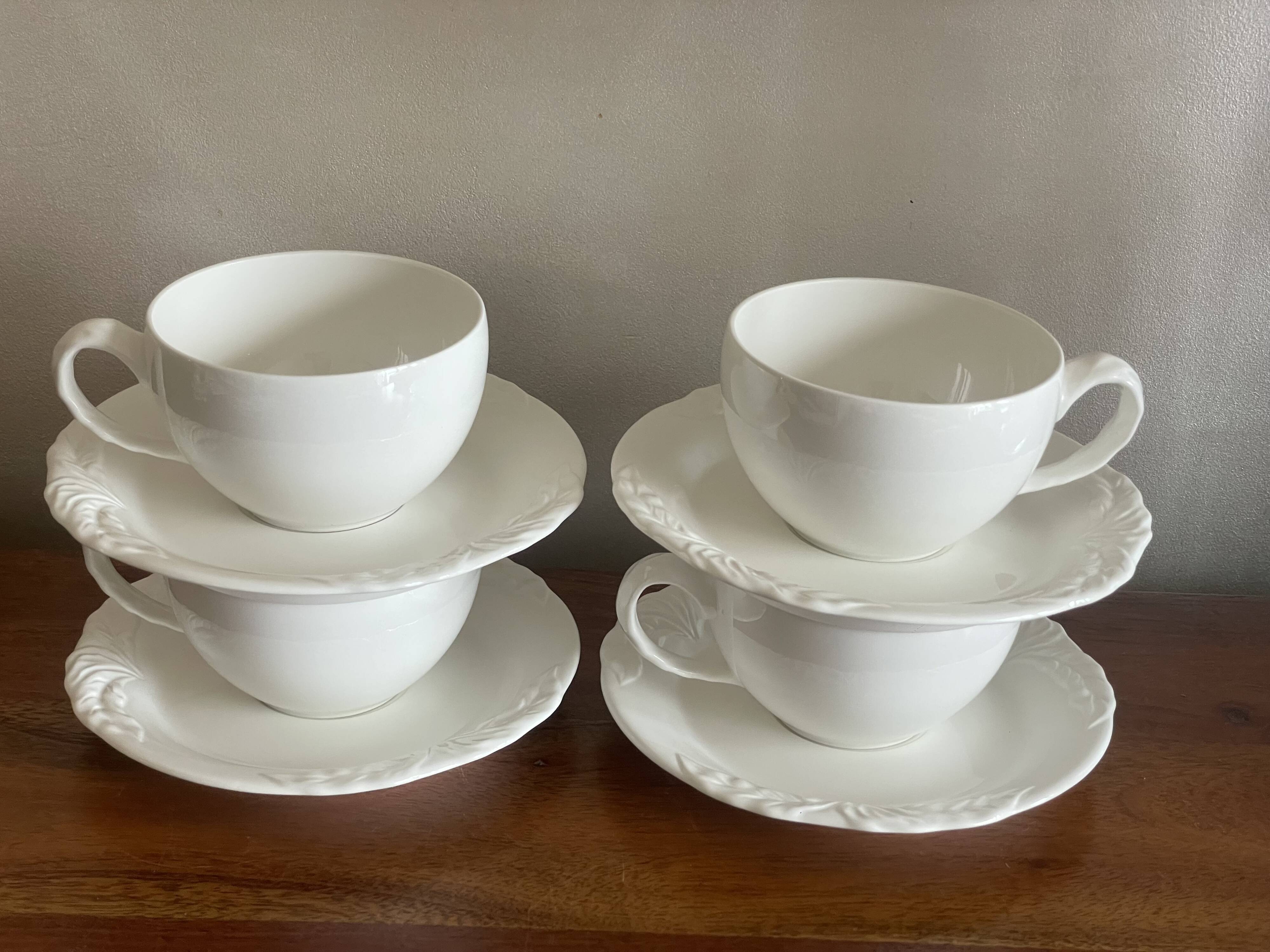 4 Villeroy and Boch Foglia Cups