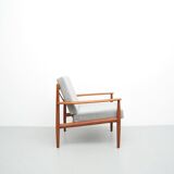 Teak lounge chair by Grete Jalk for France & Son, 1950s