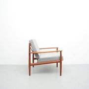 Teak lounge chair by Grete Jalk for France & Son, 1950s