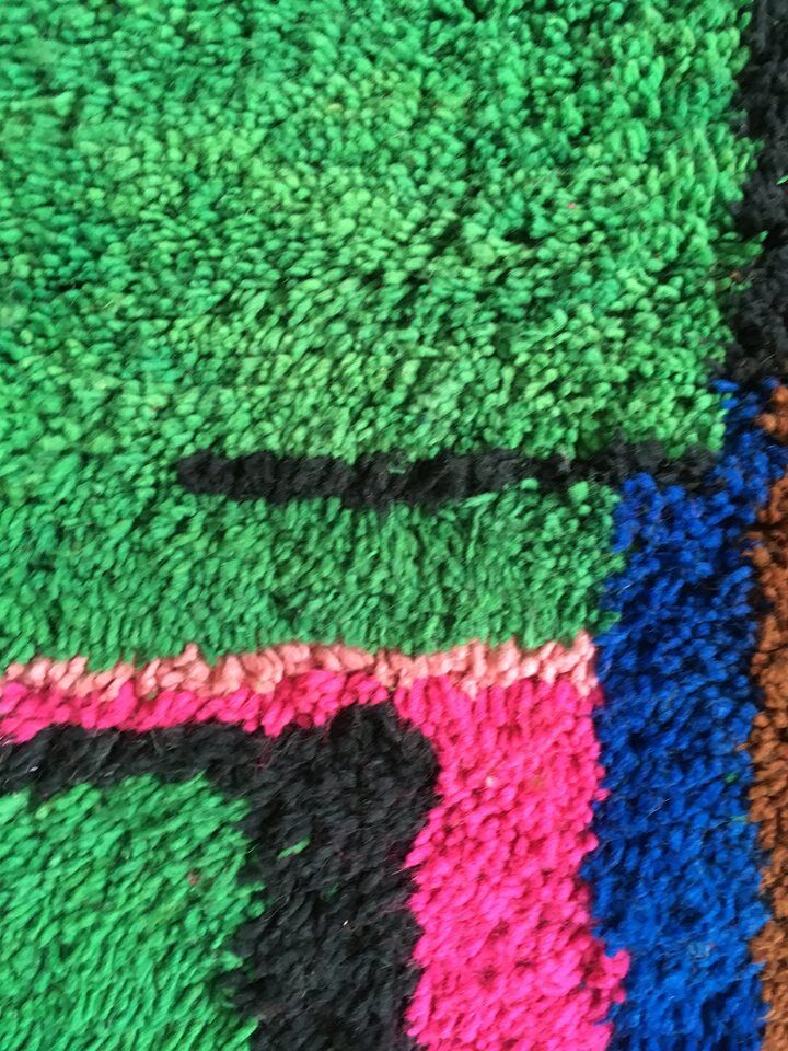 Berber rug Azilal handmade 96x149cm