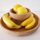 Raw solid wood fruit basket