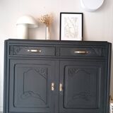 Sideboard painted in anthracite gray