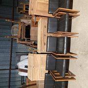 Set of 5 vintage Dialogo chairs by Afra and Tobia Scarpa for B&B Italia.