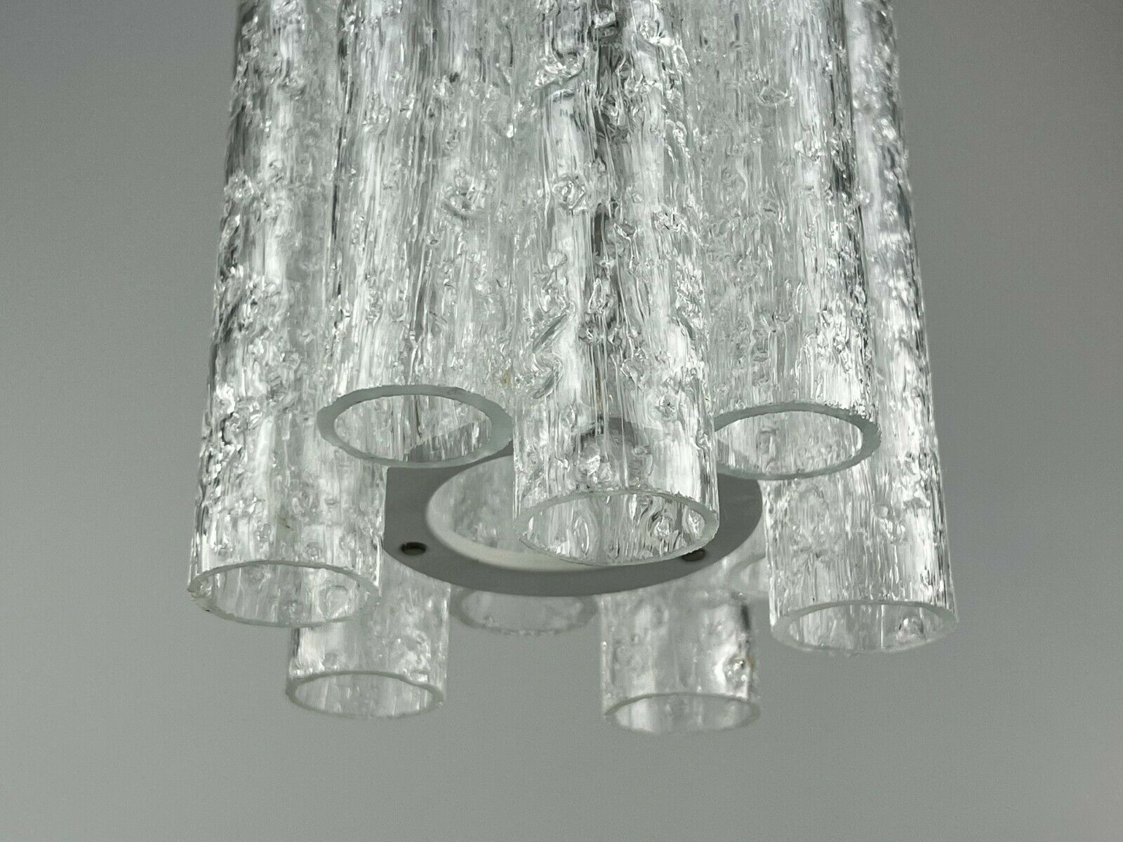 60s 70s doria lamp light ceiling lamp hanging lamp space age design glass