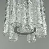 60s 70s doria lamp light ceiling lamp hanging lamp space age design glass