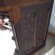 Ancienne console d'angle , meuble de Chapelle..