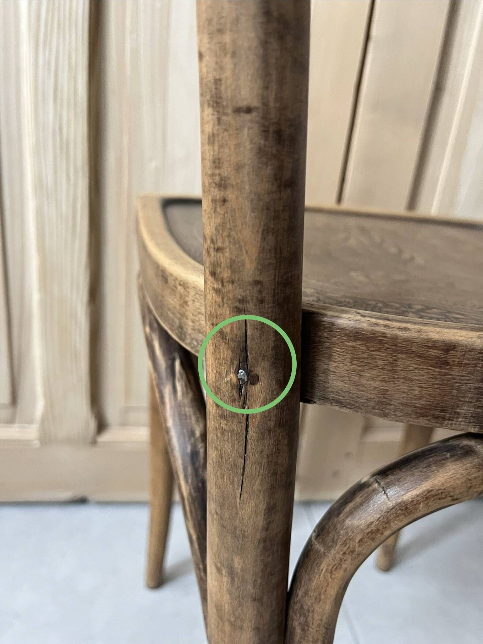 Bistro chair 1900 poppy seat