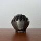 Stackable metal ashtray hedgehog mid-century USSR, 1960s, set of 6