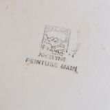 Salad bowl 50s Salins model Jocelyne - flowers