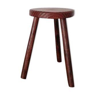 Tripod wooden stool