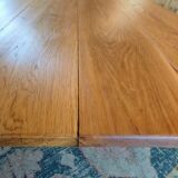 Solid oak farmhouse table