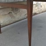 Danish teak and rosewood table