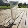 Antique Small Soliflor Vase in Molded Glass