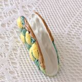Bassano lemon slip napkin holder