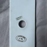 Limoge porcelain cleanliness plate (pair)