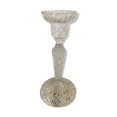 Glass candlestick