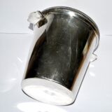 Vintage silver-plated metal champagne cooler by Reneka