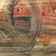 Lithographie 1/10 signée Bernard Ledein, 1986