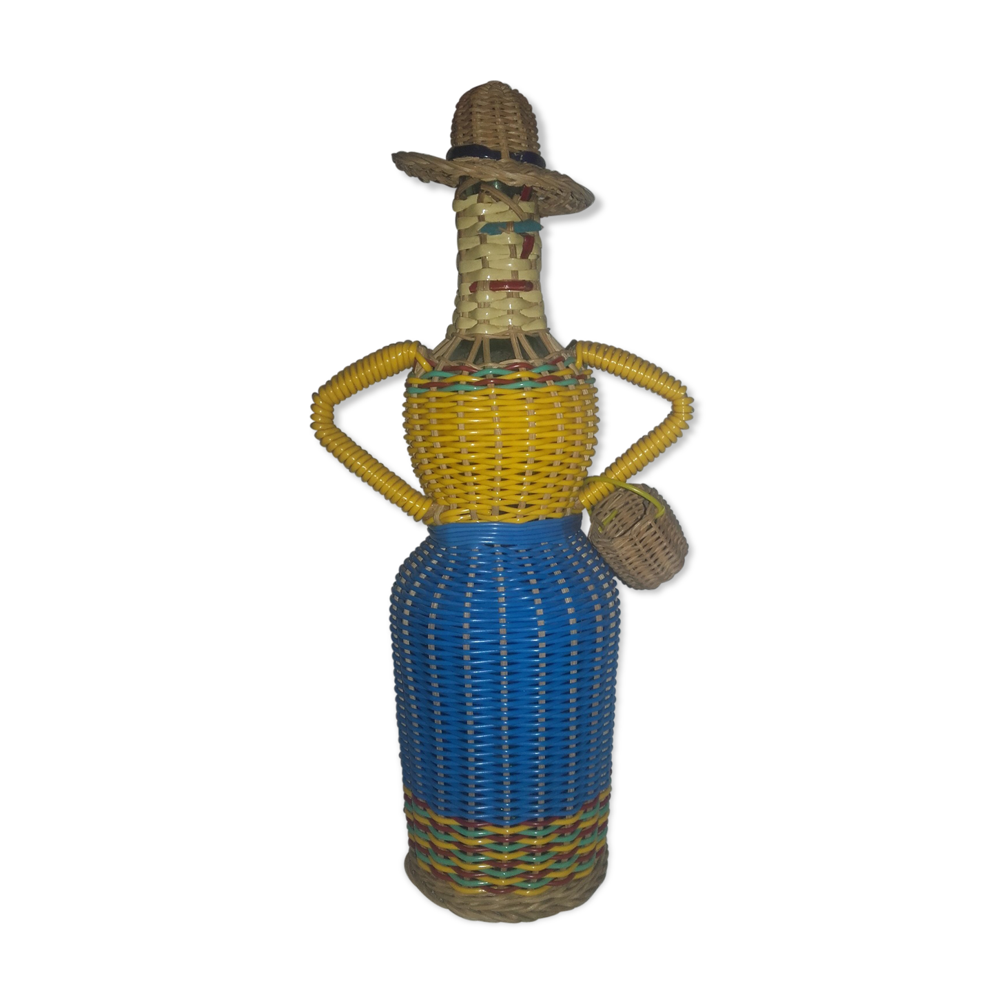 Bottle scoubidou 60s