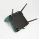 "Shell" Chair Dark Green Velvet, 1960s