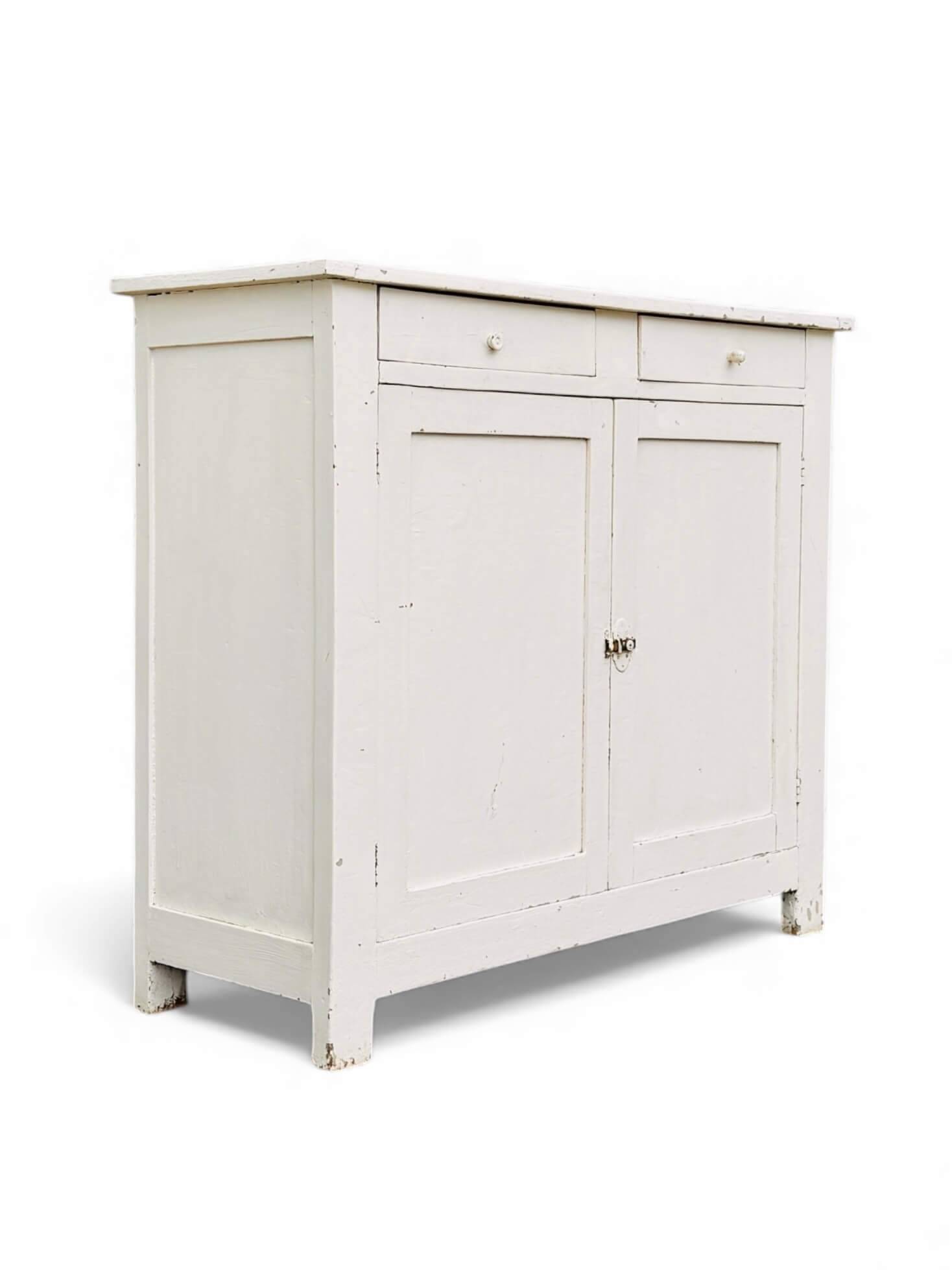 Antique Parisian sideboard, two doors, two drawers