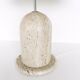 Table lamp travertine, 1970s