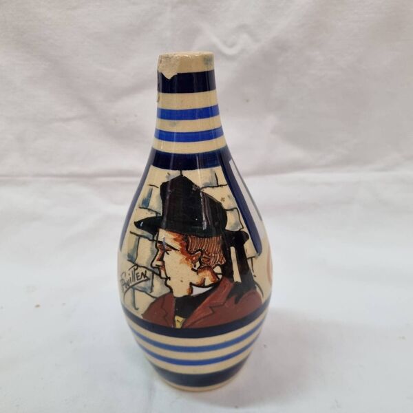 Vase P.Fouillen, céramique Henriot Quimper 1920