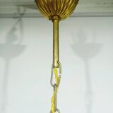 3-light bronze chandelier
