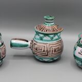 Lot ceramique vintage design roert picault cuisine vallauris