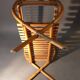 Table basse rotin et bambou Vintage.