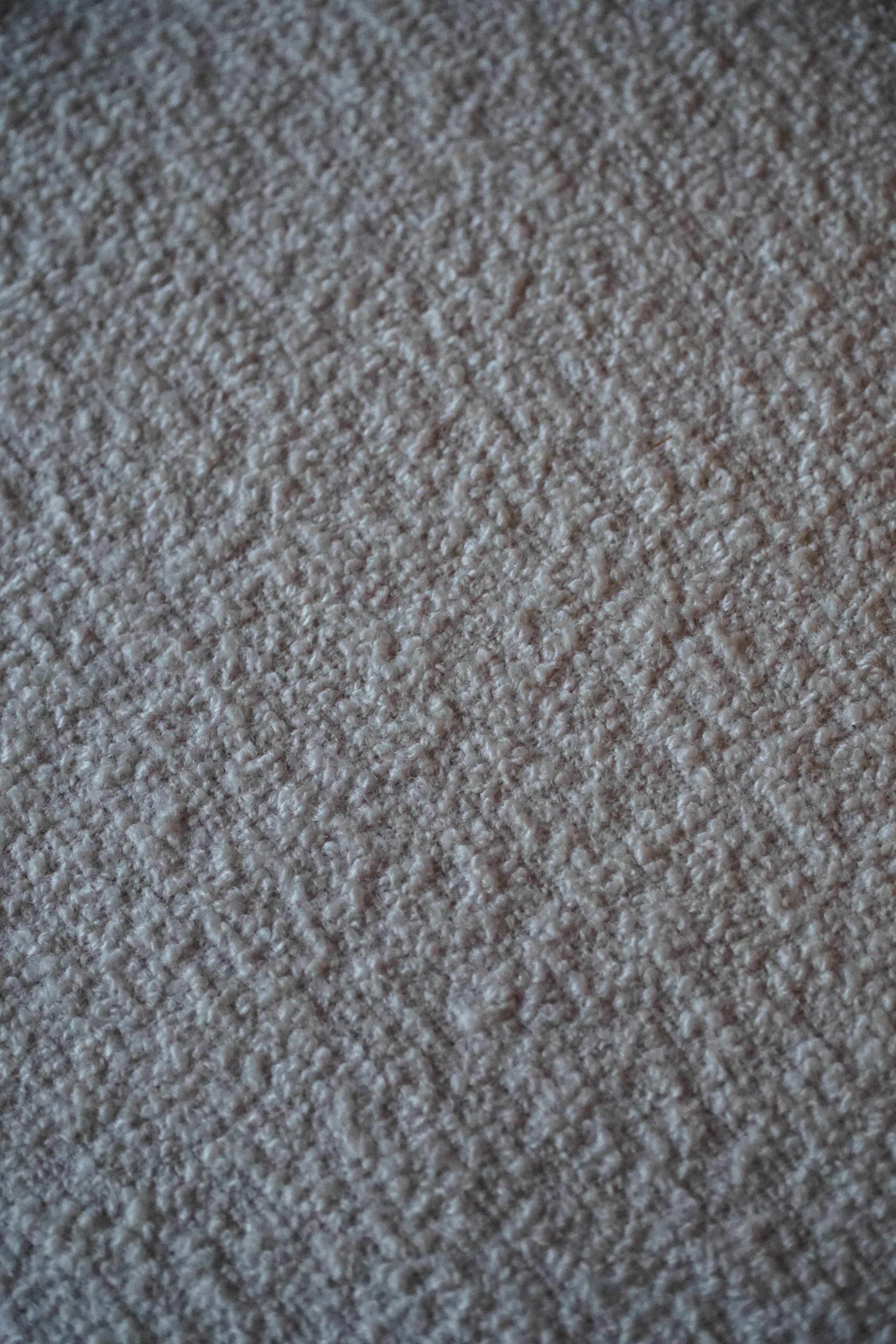 Fauteuil Brutaliste en Tronc en Pin Massif & Bouclé, Moderne du Milieu du Siècle Suédois, Années 1970