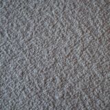 Fauteuil Brutaliste en Tronc en Pin Massif & Bouclé, Moderne du Milieu du Siècle Suédois, Années 1970